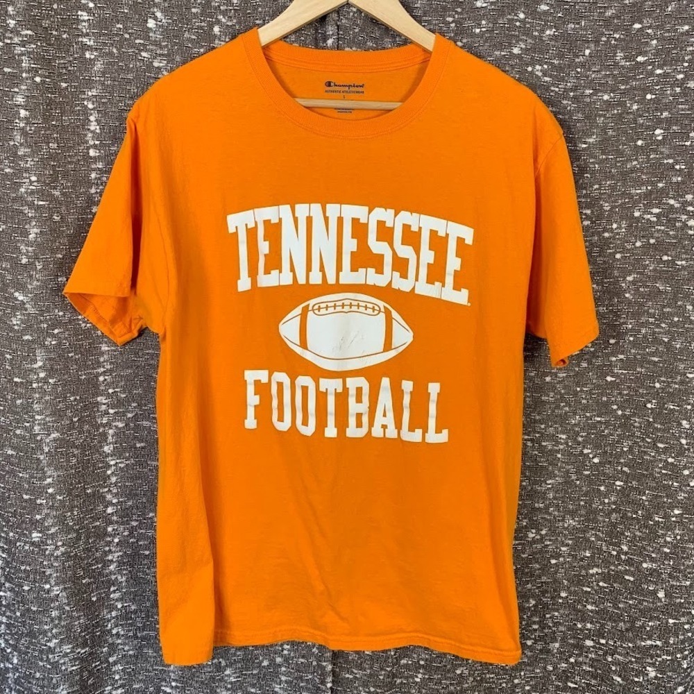 Champion University Of Tennessee UT Football Short‎ Sleeve Shirt Size Large
